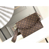 New Design Louis Vuitton Monogram Canvas POCHETTE Original Leather M47545