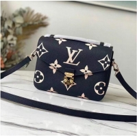 Best Quality Louis vuitton original LV CRAFTY POCHETTE METIS Bag M45596 Black