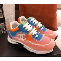 Lowest Price Chanel Suede Sneakers 031178 Orange 2021