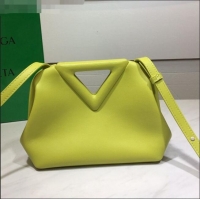 Youthful Grade Bottega Veneta Calfskin Small Point Top Handle Bag BV2349 Seagrass Green 2021