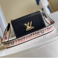 Super Quality Louis Vuitton Epi Leather TWIST MM M57505 Black