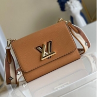 Top Grade Louis Vuitton Epi Leather TWIST MM M57505 Honey Gold