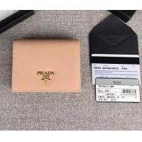 Top Grade Prada Saffiano Leather Wallet 2MH523 Pink