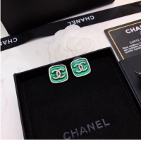 Classic Cheap Chanel Earrings CE6405 Green