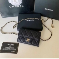 Traditional Specials Chanel Original Grained Calfskin Pocket 81081 Black