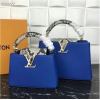 Top Quality Louis Vuitton CAPUCINES MINI M99676 Blue