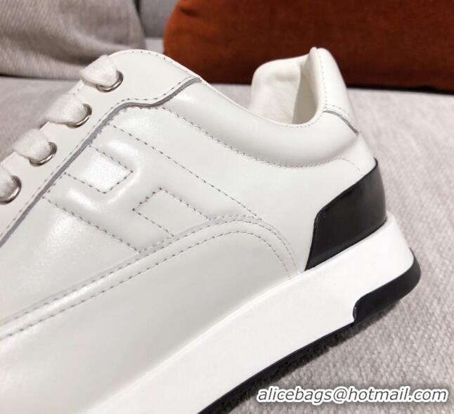 Unique Style Hermes Trail Calfskin Sneakers 051084 White 2021