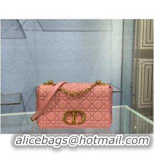 Best Price MEDIUM DIOR CARO BAG Soft Cannage Calfskin M9242 Rose