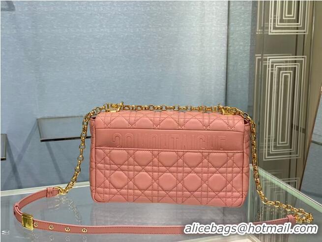 Best Price MEDIUM DIOR CARO BAG Soft Cannage Calfskin M9242 Rose