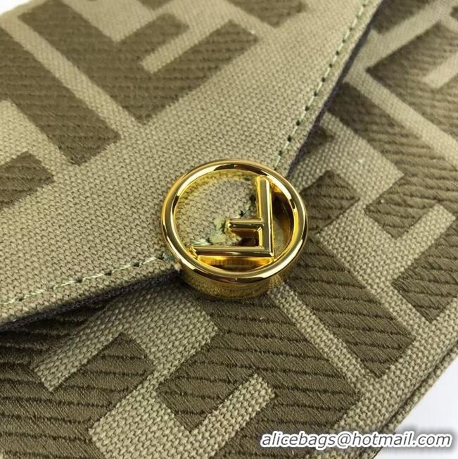 Super Quality FENDI fabric bag F1230 Green