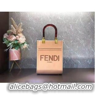 Best Price FENDI SUNSHINE SHOPPER leather mini-bag F1620 Pink