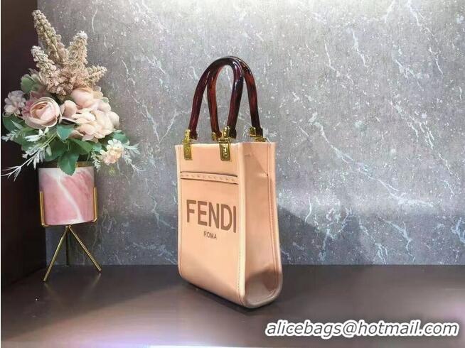 Best Price FENDI SUNSHINE SHOPPER leather mini-bag F1620 Pink