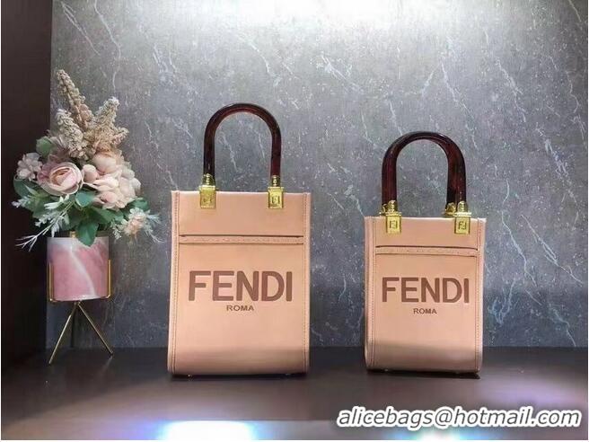 Best Price FENDI SUNSHINE SHOPPER leather mini-bag F1620 Pink