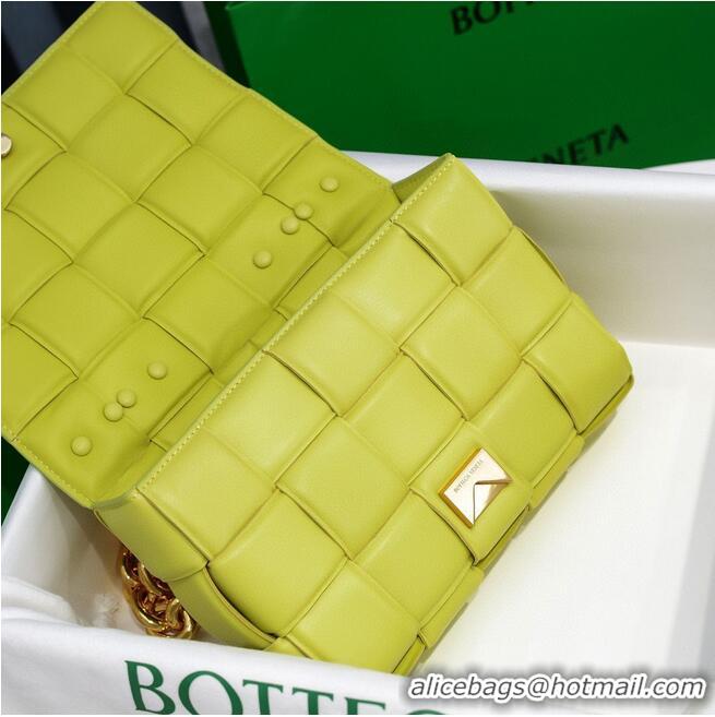 Best Product Bottega Veneta PADDED CASSETTE BAG 591971 Lemon