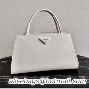 Buy Inexpensive Prada Nappa Leather Prada Symbole bag 1BB327 White