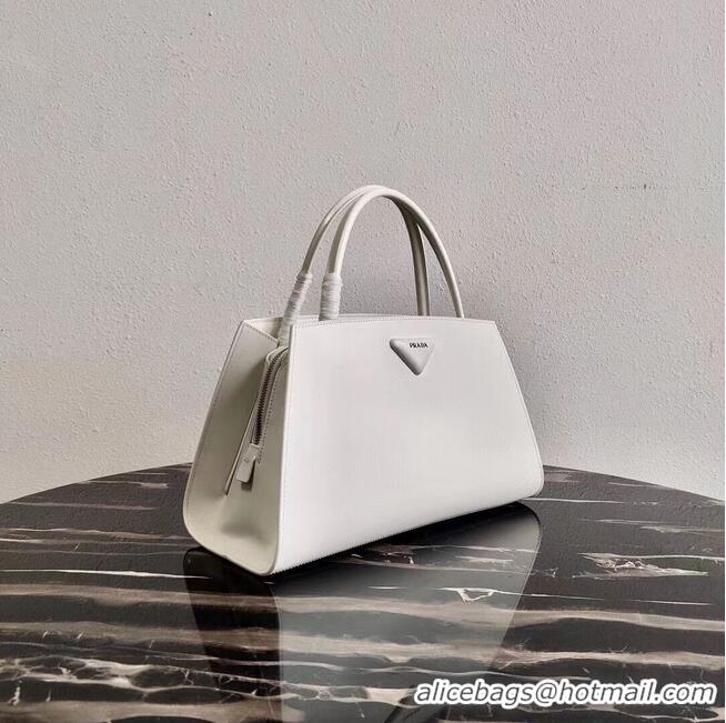 Buy Inexpensive Prada Nappa Leather Prada Symbole bag 1BB327 White