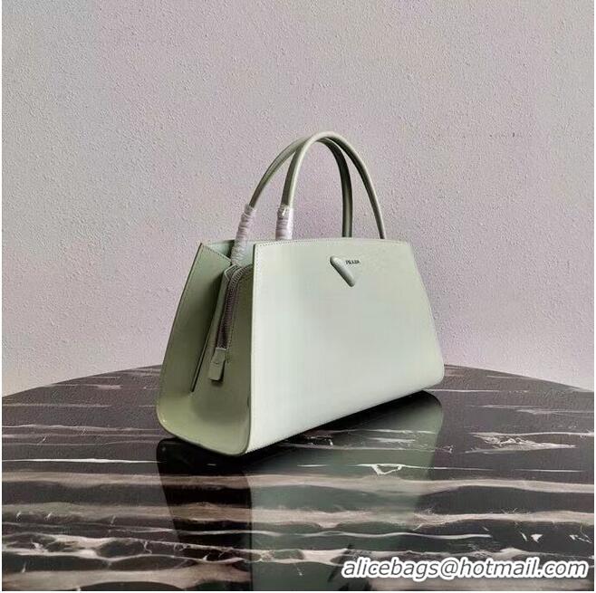 Market Sells Prada Nappa Leather Prada Symbole bag 1BB327 Green