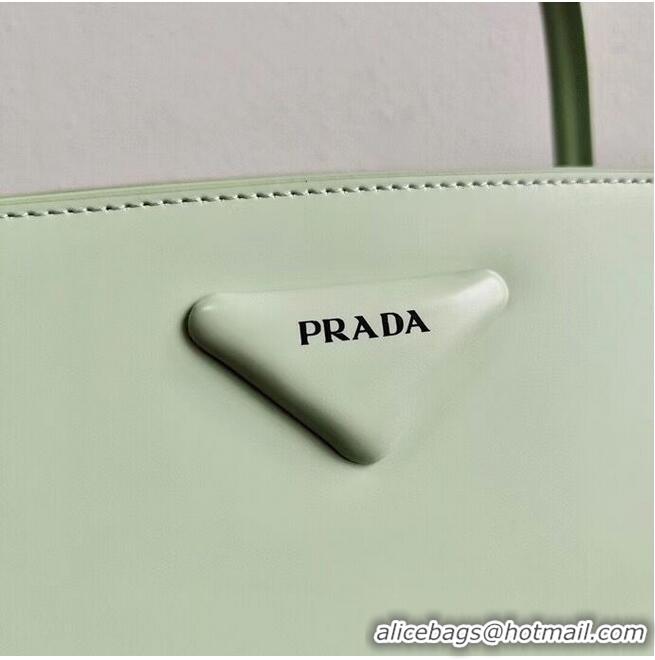 Market Sells Prada Nappa Leather Prada Symbole bag 1BB327 Green