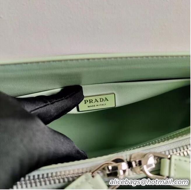 Market Sells Prada Nappa Leather Prada Symbole bag 1BB327 Green