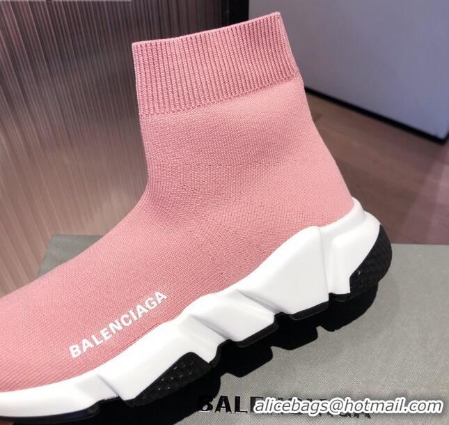 Lowest Price Balenciaga Speed Knit Sock Boot Sneaker 051009 Pink 2021