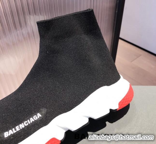 Grade Quality Balenciaga Speed Knit Sock Boot Sneaker 051009 Black 2021