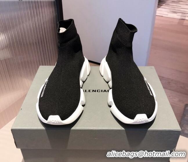 Best Price Balenciaga Speed Knit Sock Boot Sneaker 051009 Black 2021