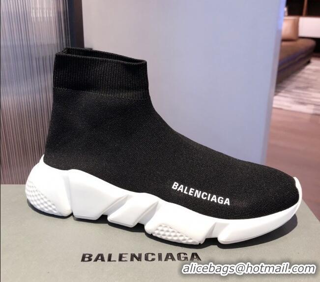 Best Price Balenciaga Speed Knit Sock Boot Sneaker 051009 Black 2021