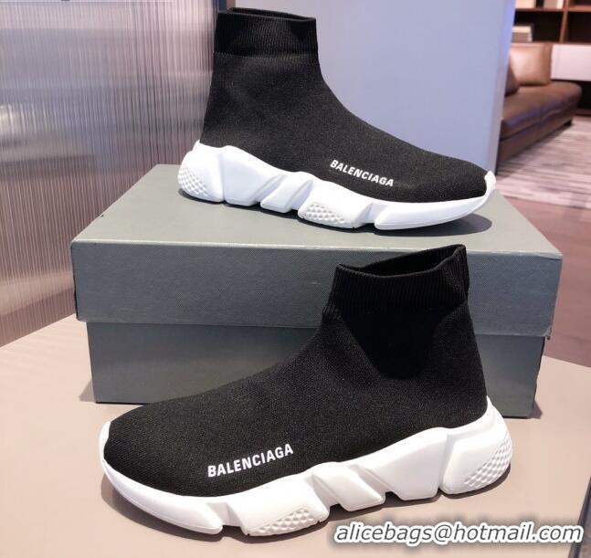 Best Price Balenciaga Speed Knit Sock Boot Sneaker 051009 Black 2021