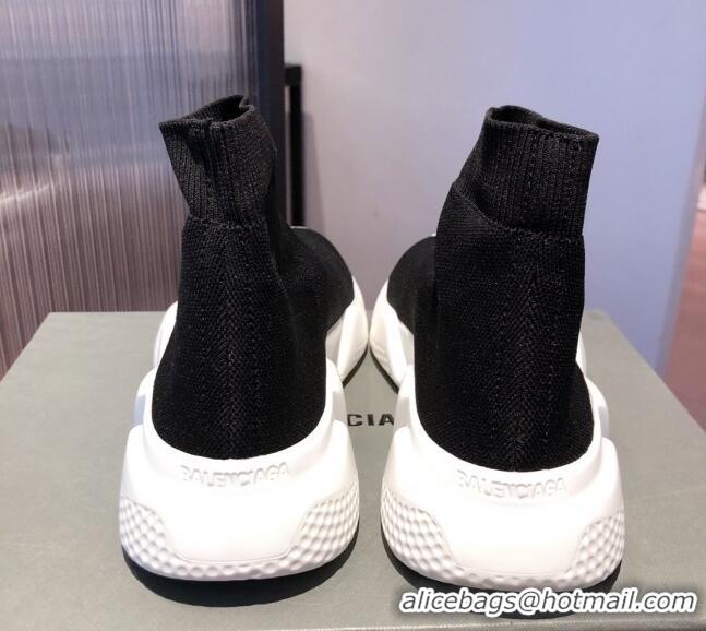 Best Price Balenciaga Speed Knit Sock Boot Sneaker 051009 Black 2021