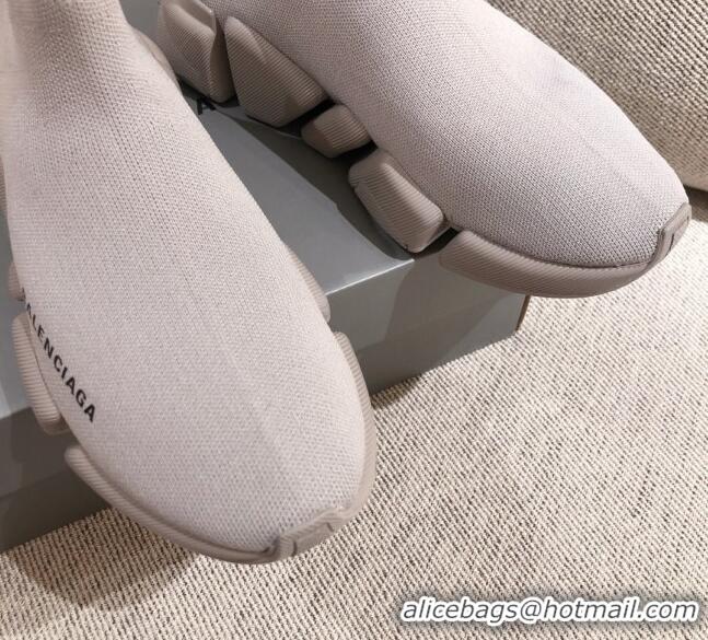 Purchase Balenciaga Speed Knit Sock Boot Sneaker 051009 Grey 2021