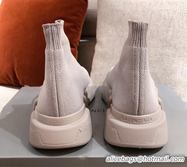 Purchase Balenciaga Speed Knit Sock Boot Sneaker 051009 Grey 2021