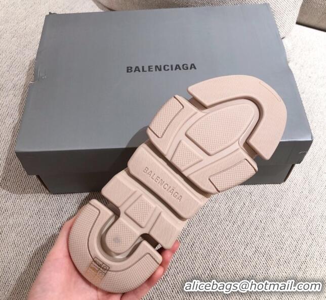 Best Grade Balenciaga Speed Knit Sock Boot Sneaker 051009 Nude 2021