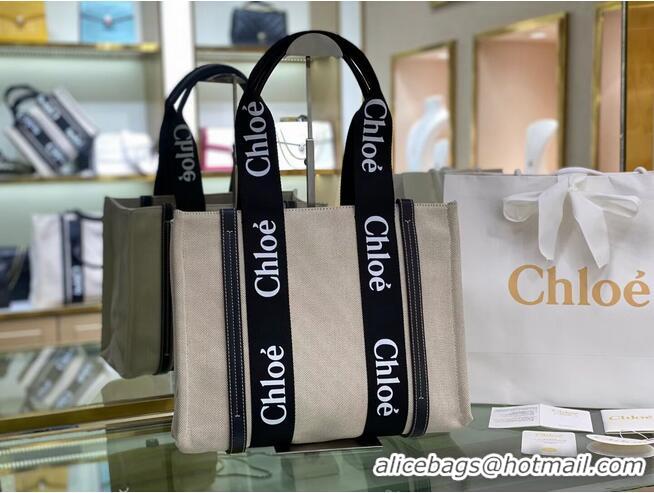 New Release Creation Chloe Cloth & leather 6C027 Black