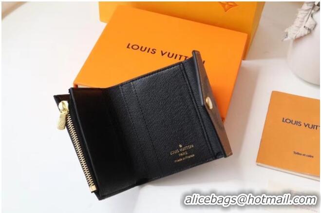 Good Quality Louis Vuitton Monogram Reverse Canvas ZOE WALLET M80725 Brown