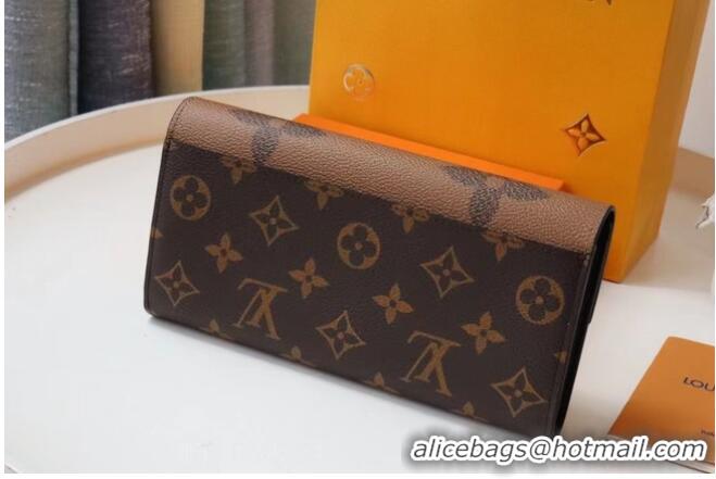 Good Product Louis Vuitton Monogram Canvas ZOE WALLET M80724 Brown