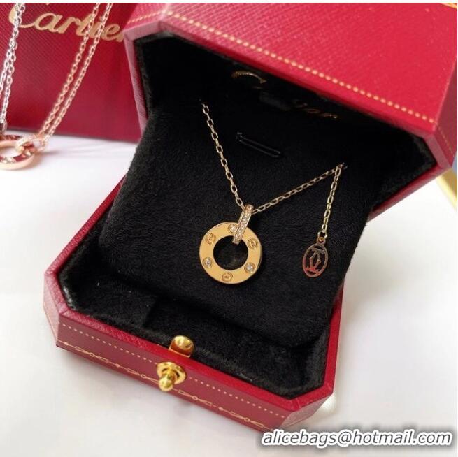 Top Quality Cartier Necklace CE6517 Gold