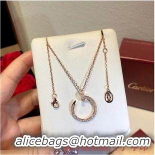 Good Product Cartier Necklace CE6519 Rose Gold