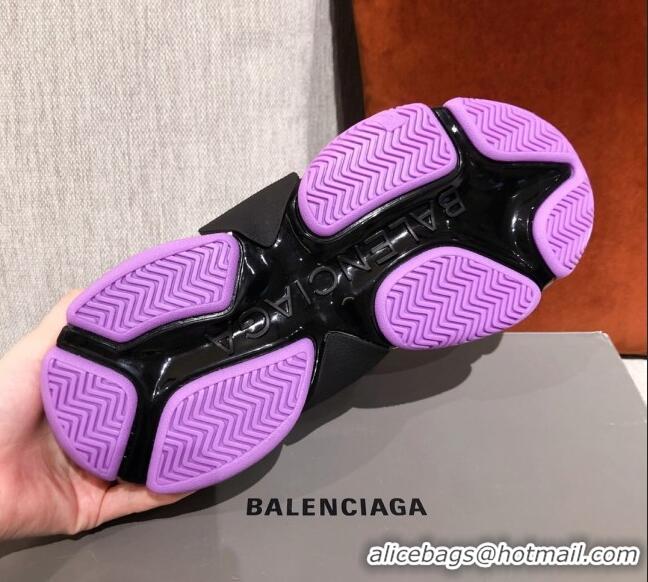 New Design Balenciaga Triple S Sneakers 051023 White/Purple 2021