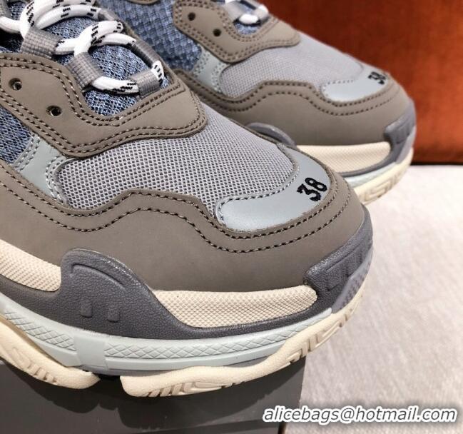 Super Quality Balenciaga Triple S Sneakers 051023 Grey 2021