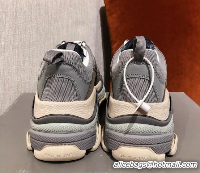 Super Quality Balenciaga Triple S Sneakers 051023 Grey 2021