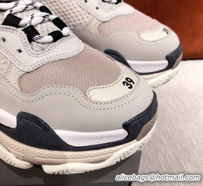 Super Quality Balenciaga Triple S Sneakers 051023 Grey 2021