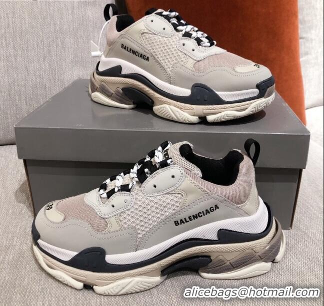 Super Quality Balenciaga Triple S Sneakers 051023 Grey 2021