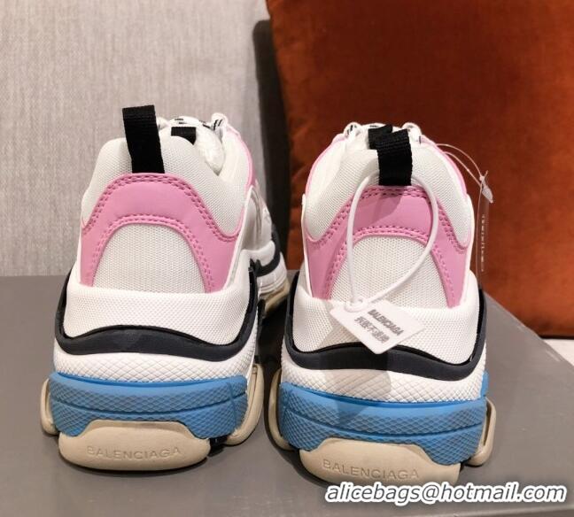 Good Quality Balenciaga Triple S Sneakers 051023 White/Pink 2021