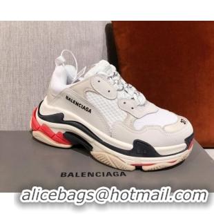 Trendy Design Balenciaga Triple S Sneakers 051023 White/Grey 2021