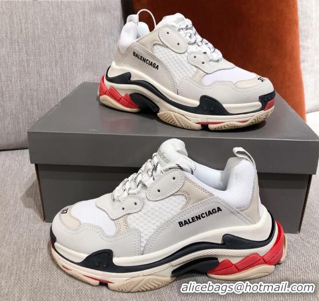 Trendy Design Balenciaga Triple S Sneakers 051023 White/Grey 2021