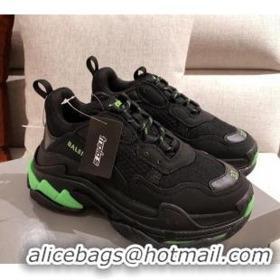 Shop Duplicate Balenciaga Triple S Sneakers 051023 Black 2021