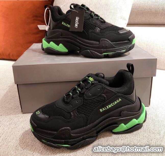 Shop Duplicate Balenciaga Triple S Sneakers 051023 Black 2021