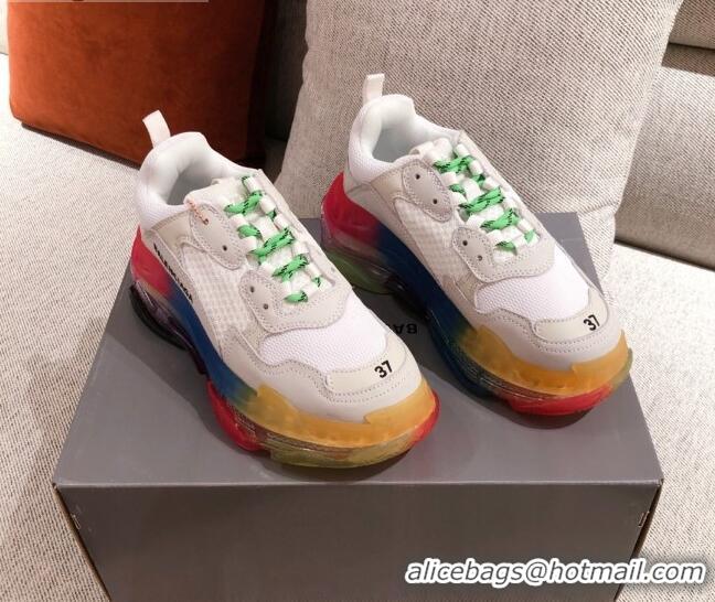 Top Quality Balenciaga Triple S Sneakers 051023 White 2021