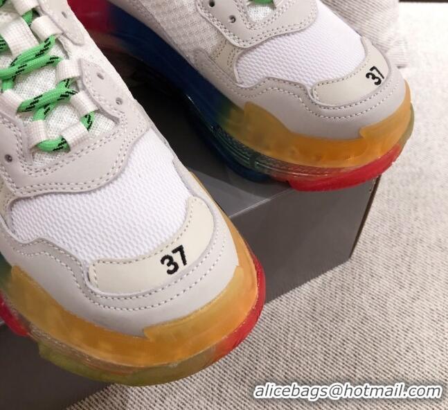 Top Quality Balenciaga Triple S Sneakers 051023 White 2021