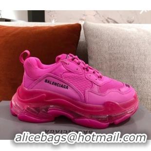 Best Price Balenciaga Triple S Sneakers 051023 Pink 2021